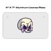 4 X 7 Aluminum License Plate  Thumbnail