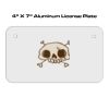 4 X 7 Aluminum License Plate  Thumbnail
