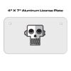 4 X 7 Aluminum License Plate  Thumbnail