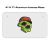 4 X 7 Aluminum License Plate  Thumbnail