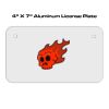 4 X 7 Aluminum License Plate  Thumbnail