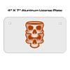 4 X 7 Aluminum License Plate  Thumbnail