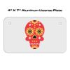 4 X 7 Aluminum License Plate  Thumbnail
