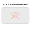 4 X 7 Aluminum License Plate  Thumbnail