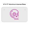 4 X 7 Aluminum License Plate  Thumbnail