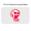 4 X 7 Aluminum License Plate  Thumbnail