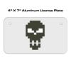 4 X 7 Aluminum License Plate  Thumbnail