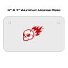 4 X 7 Aluminum License Plate  Thumbnail
