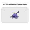 4 X 7 Aluminum License Plate  Thumbnail