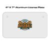 4 X 7 Aluminum License Plate  Thumbnail