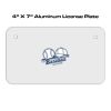 4 X 7 Aluminum License Plate  Thumbnail