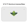 4 X 7 Aluminum License Plate  Thumbnail