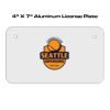 4 X 7 Aluminum License Plate  Thumbnail