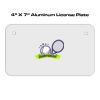 4 X 7 Aluminum License Plate  Thumbnail