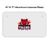 4 X 7 Aluminum License Plate  Thumbnail