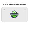 4 X 7 Aluminum License Plate  Thumbnail