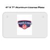 4 X 7 Aluminum License Plate  Thumbnail