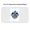 4 X 7 Aluminum License Plate  Thumbnail