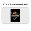 4 X 7 Aluminum License Plate  Thumbnail
