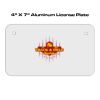 4 X 7 Aluminum License Plate  Thumbnail