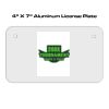 4 X 7 Aluminum License Plate  Thumbnail