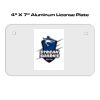 4 X 7 Aluminum License Plate  Thumbnail