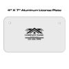 4 X 7 Aluminum License Plate  Thumbnail