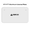 4 X 7 Aluminum License Plate  Thumbnail