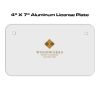 4 X 7 Aluminum License Plate  Thumbnail