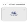 4 X 7 Aluminum License Plate  Thumbnail
