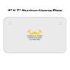 4 X 7 Aluminum License Plate  Thumbnail