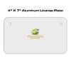 4 X 7 Aluminum License Plate  Thumbnail