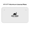 4 X 7 Aluminum License Plate  Thumbnail