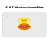 4 X 7 Aluminum License Plate  Thumbnail