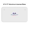4 X 7 Aluminum License Plate  Thumbnail