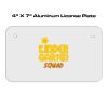 4 X 7 Aluminum License Plate  Thumbnail