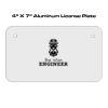 4 X 7 Aluminum License Plate  Thumbnail