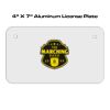 4 X 7 Aluminum License Plate  Thumbnail