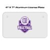 4 X 7 Aluminum License Plate  Thumbnail