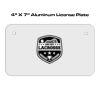 4 X 7 Aluminum License Plate  Thumbnail