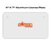4 X 7 Aluminum License Plate  Thumbnail