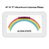 4 X 7 Aluminum License Plate  Thumbnail