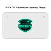 4 X 7 Aluminum License Plate  Thumbnail