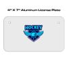 4 X 7 Aluminum License Plate  Thumbnail