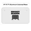 4 X 7 Aluminum License Plate  Thumbnail