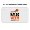 4 X 7 Aluminum License Plate  Thumbnail