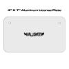 4 X 7 Aluminum License Plate  Thumbnail
