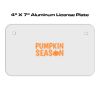 4 X 7 Aluminum License Plate  Thumbnail