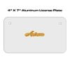 4 X 7 Aluminum License Plate  Thumbnail