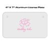 4 X 7 Aluminum License Plate  Thumbnail